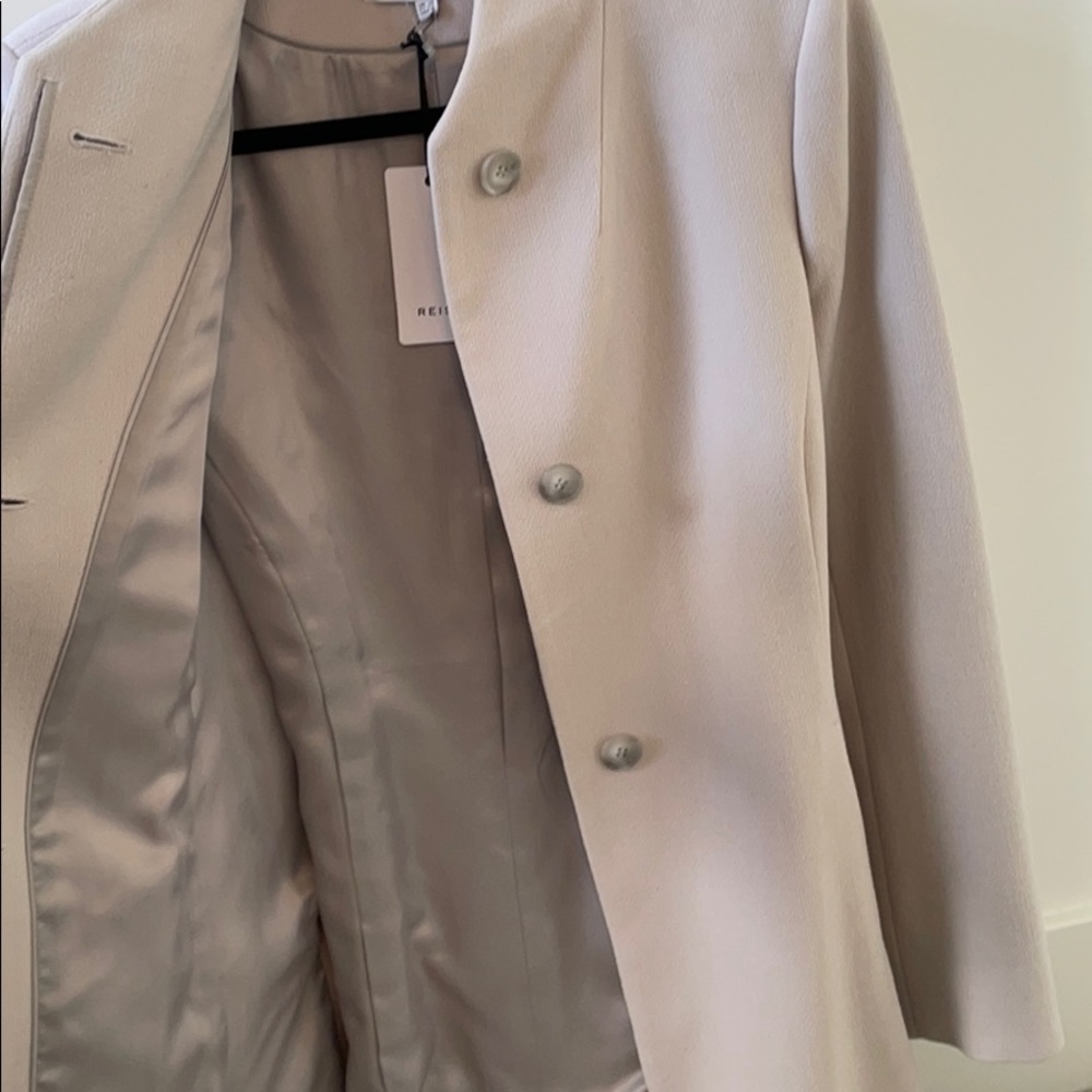 Reiss cloud wool spring coat - Picture 5 of 9